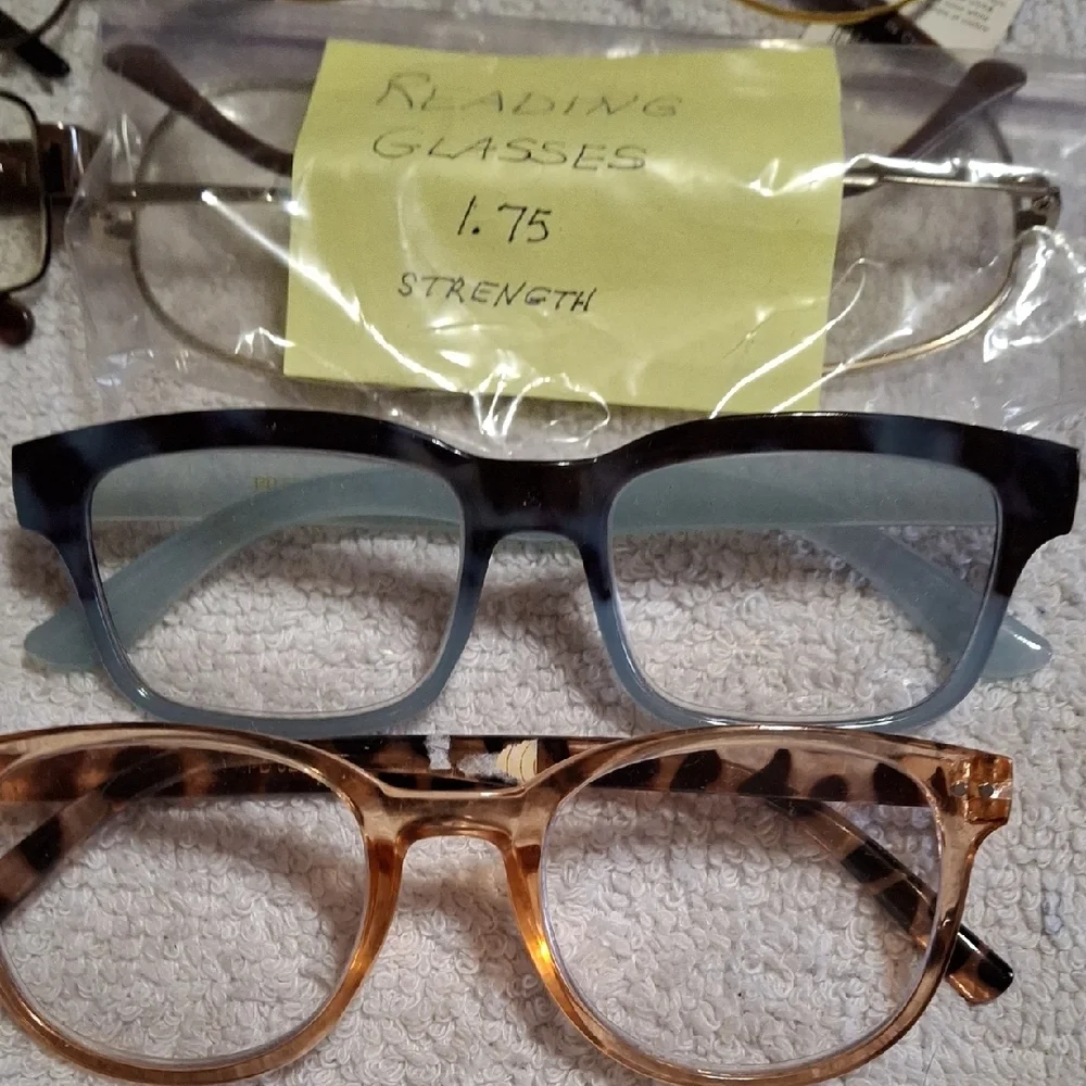 Stylish Eyeglasses Collection Set Of Six, Various Strengths (SG014)